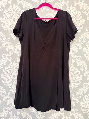 💫4/$25 • Forever 21 Cotton Black Mini Dress
